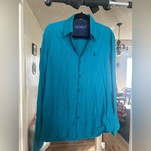 American Navigation Slim Fit Shirt. Dressy formal shirt.